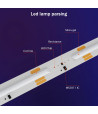 30m zestaw LED cyfrowy muzyczny COB RGBW+neutralny 16W 24V SK6812 840 LED/m