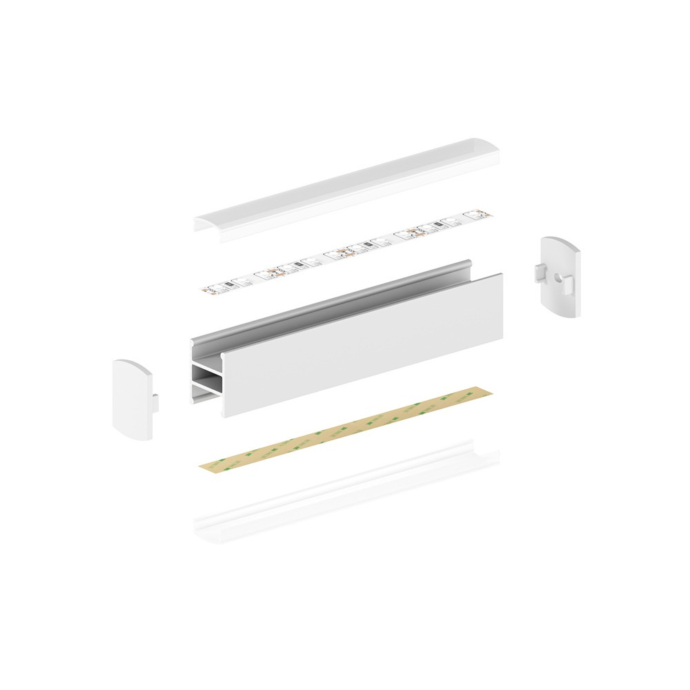 Profil LED P4-10 biały lakierowany