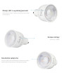 ŻARÓWKA GU10 6W RGB+CCT WiFi SMART LED MiLight FUT106