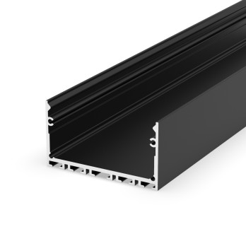 Profil LED P23-3 nawierzchniowy czarny