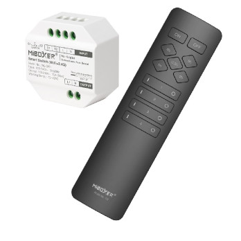 Zestaw Włącznik Wi-Fi 230V Mi-Light WL-SW1 sterowanie z TUYA plus pilot C2