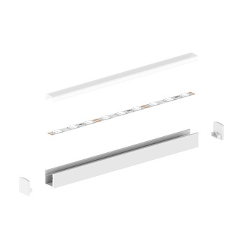 Profil LED P4-4 biały lakierowany