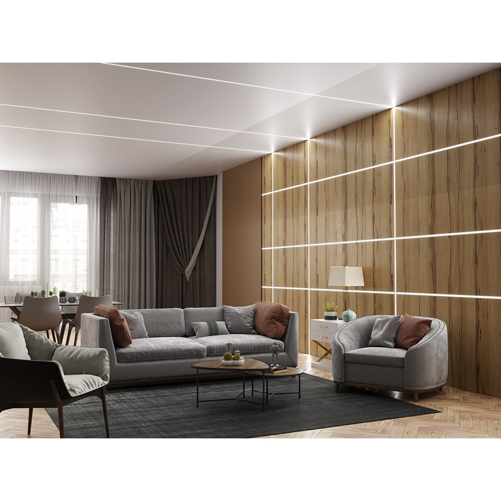 Profil LED P6-4 srebrny anodowany