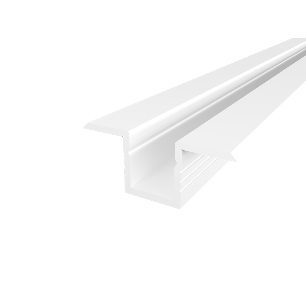 Profil LED P6-4 wpuszczany biały