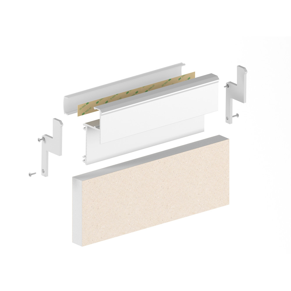 Profil LED GK4-1 do karton-gips srebrny anodowany