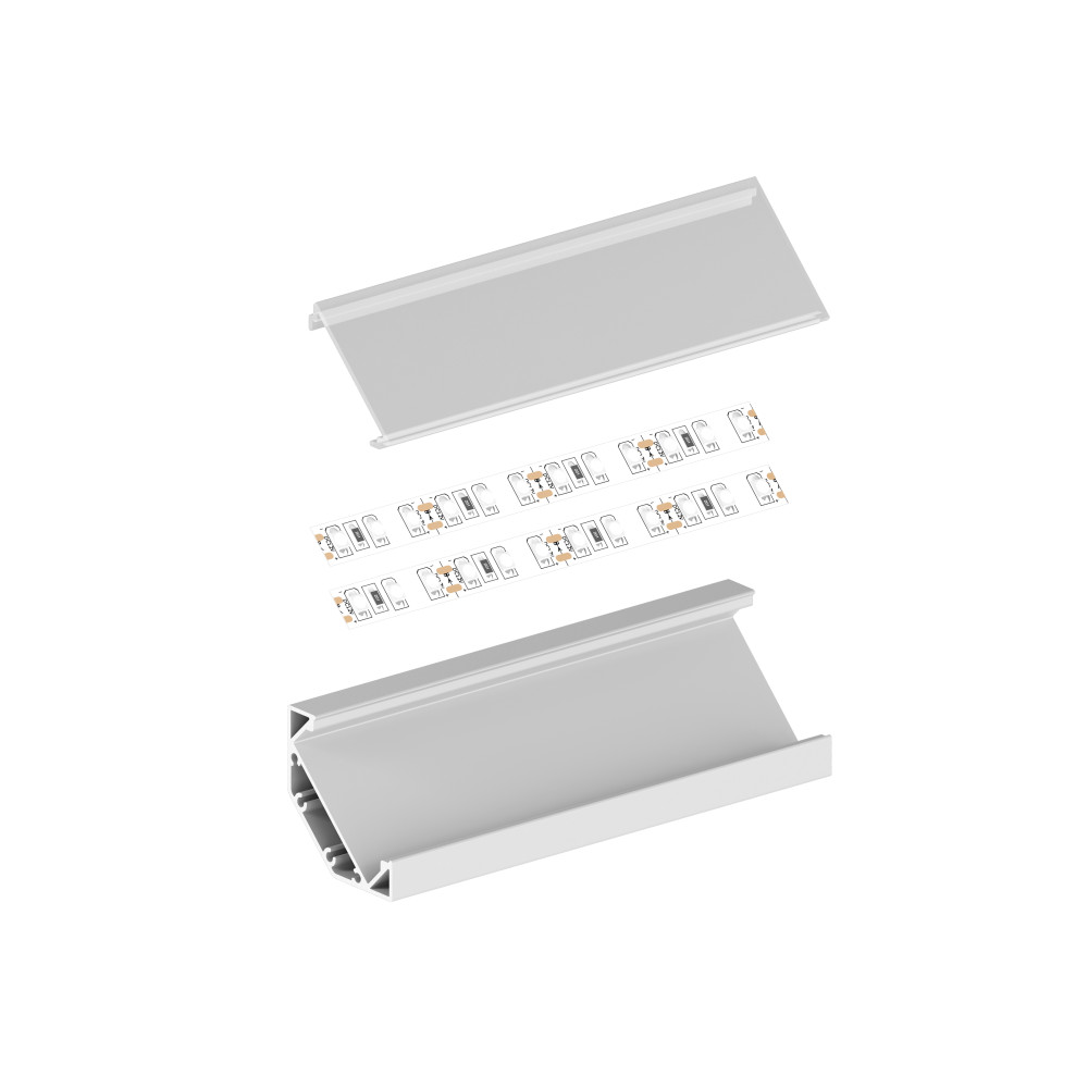 Profil LED P3-3 czarny lakierowany