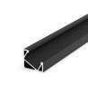 Profil LED P3-4 czarny lakierowany