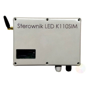 K110 SIM STEROWNIK GSM TAŚM CYFROWYCH LED RGB