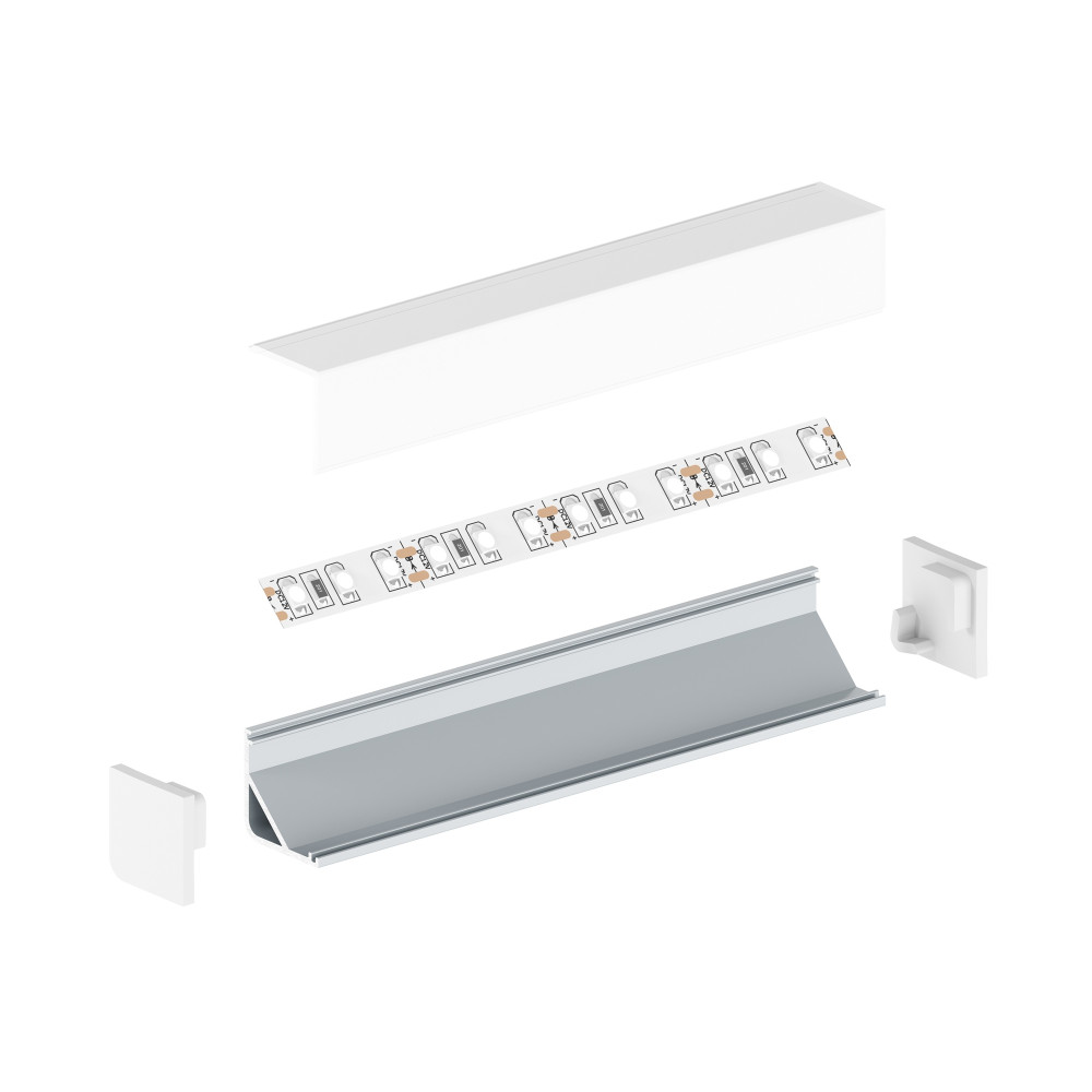 Profil LED P3-6 czarny lakierowany