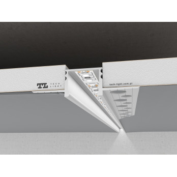 Profil LED GK18-3 biały lakierowany