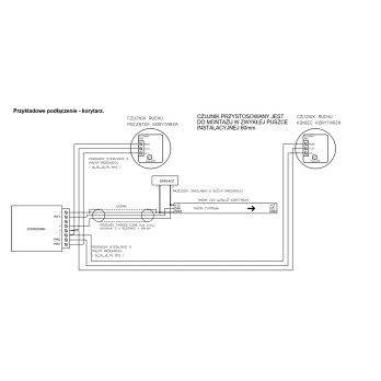 Elegant MS1 Czujnik ruchu zbliżeniowy laserowy ciemny grafit do cyfrowych