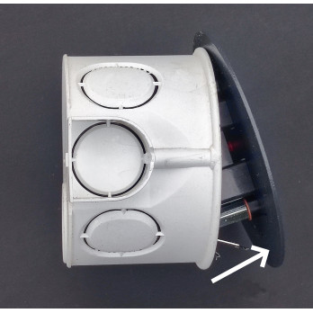 Włącznik zbliżeniowy z czujnikiem zmierzchu Elegant MS124 biały