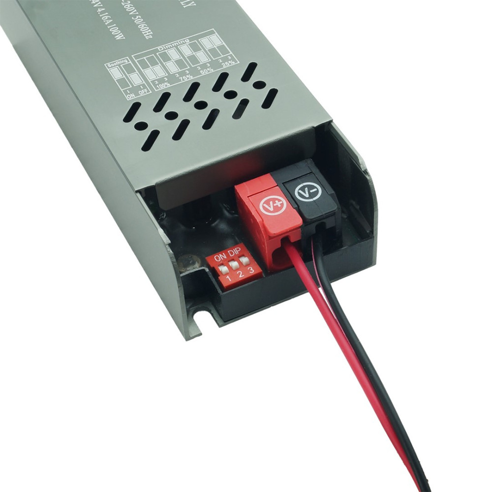 Zasilacz do taśm LED modułowy 100W 4,16A 24V SLIM Soft start