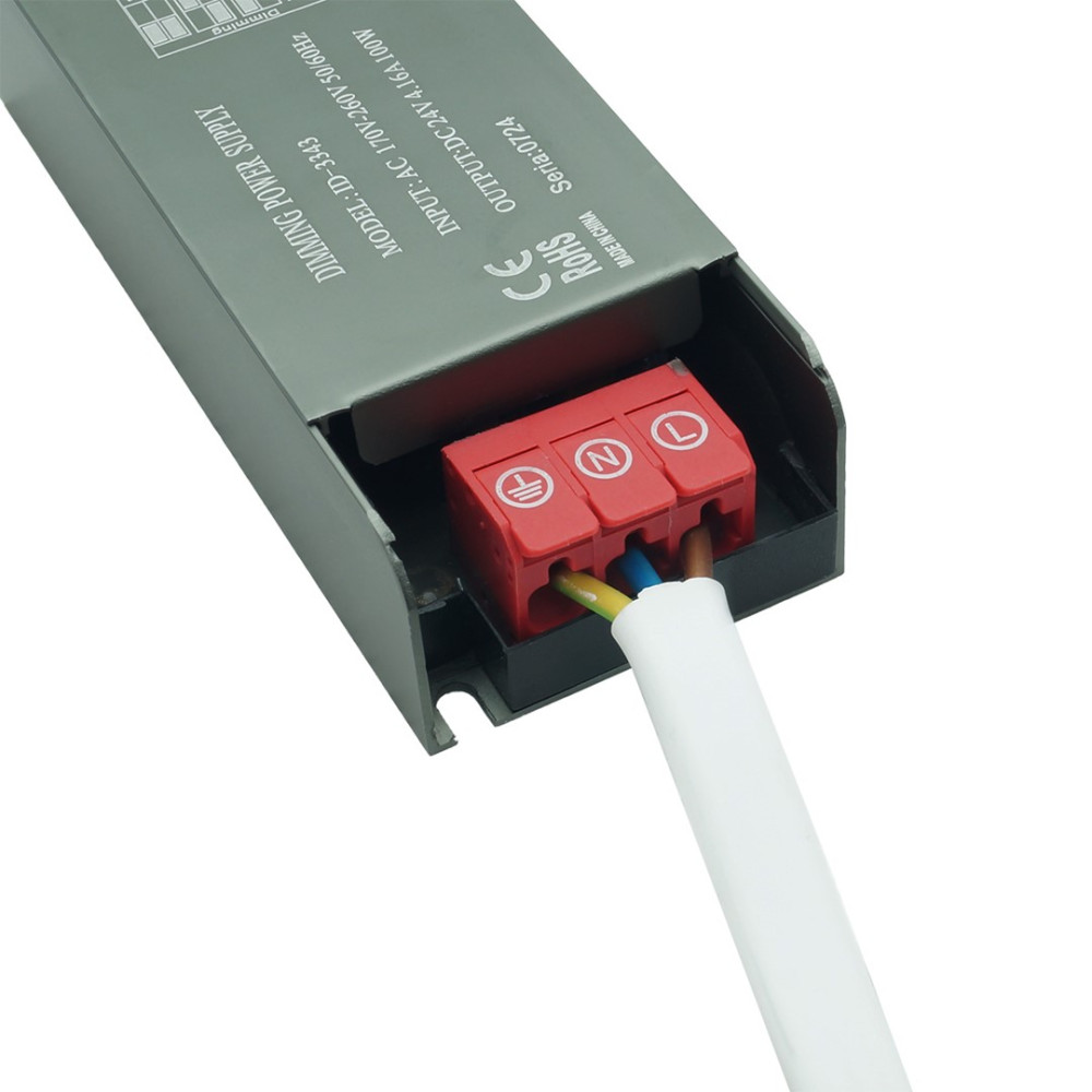 Zasilacz do taśm LED modułowy 100W 4,16A 24V SLIM Soft start