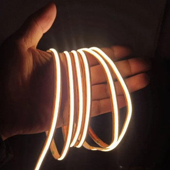 Taśma LED COB neutralna 4000K 10W 24V 528 LED/m CRI90 FREE CUT R2R- 10 metrów