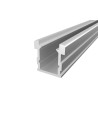 Profil LED P24-1 hermetyczny nawierzchniowy srebrny anodowany