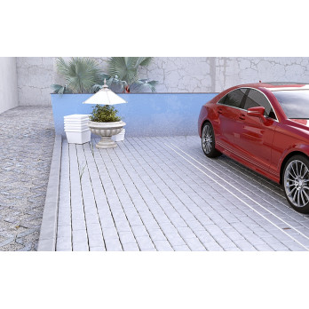 Profil LED P24-1hermetyczny nawierzchniowy czarny