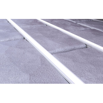 Profil LED P24-1hermetyczny nawierzchniowy czarny