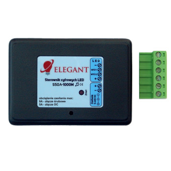 S50-1000M 5V-24V RGB Elegant sterownik cyfrowy muzyczny+ pilot Milight FUT089