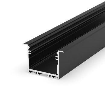 Profil LED P22-1 czarny lakierowany