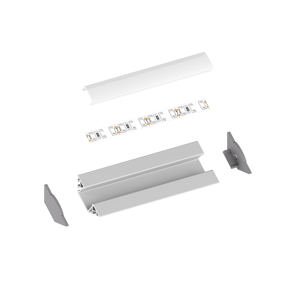 Profil LED P7-1 czarny lakierowany