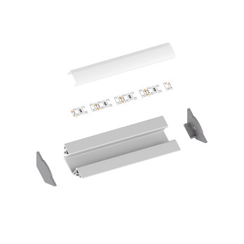 Profil LED P7-1 czarny lakierowany