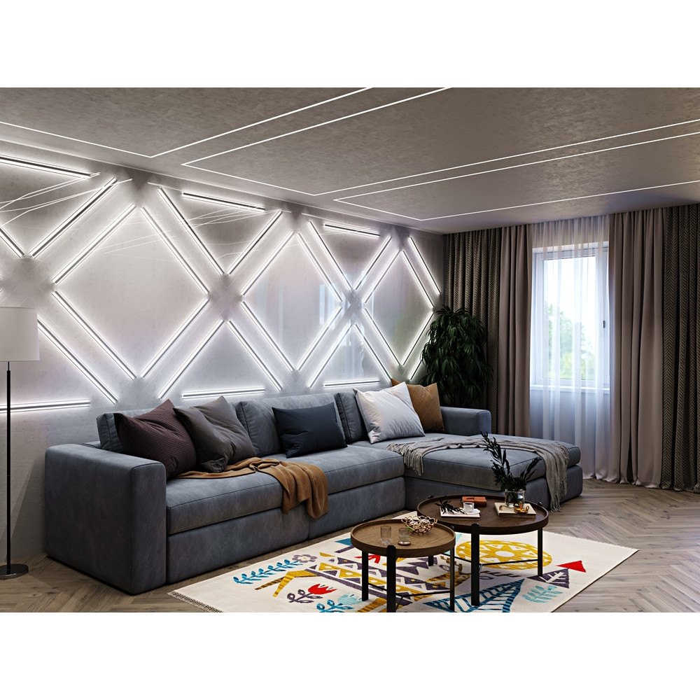 Profil LED P9-1 srebrny anodowany