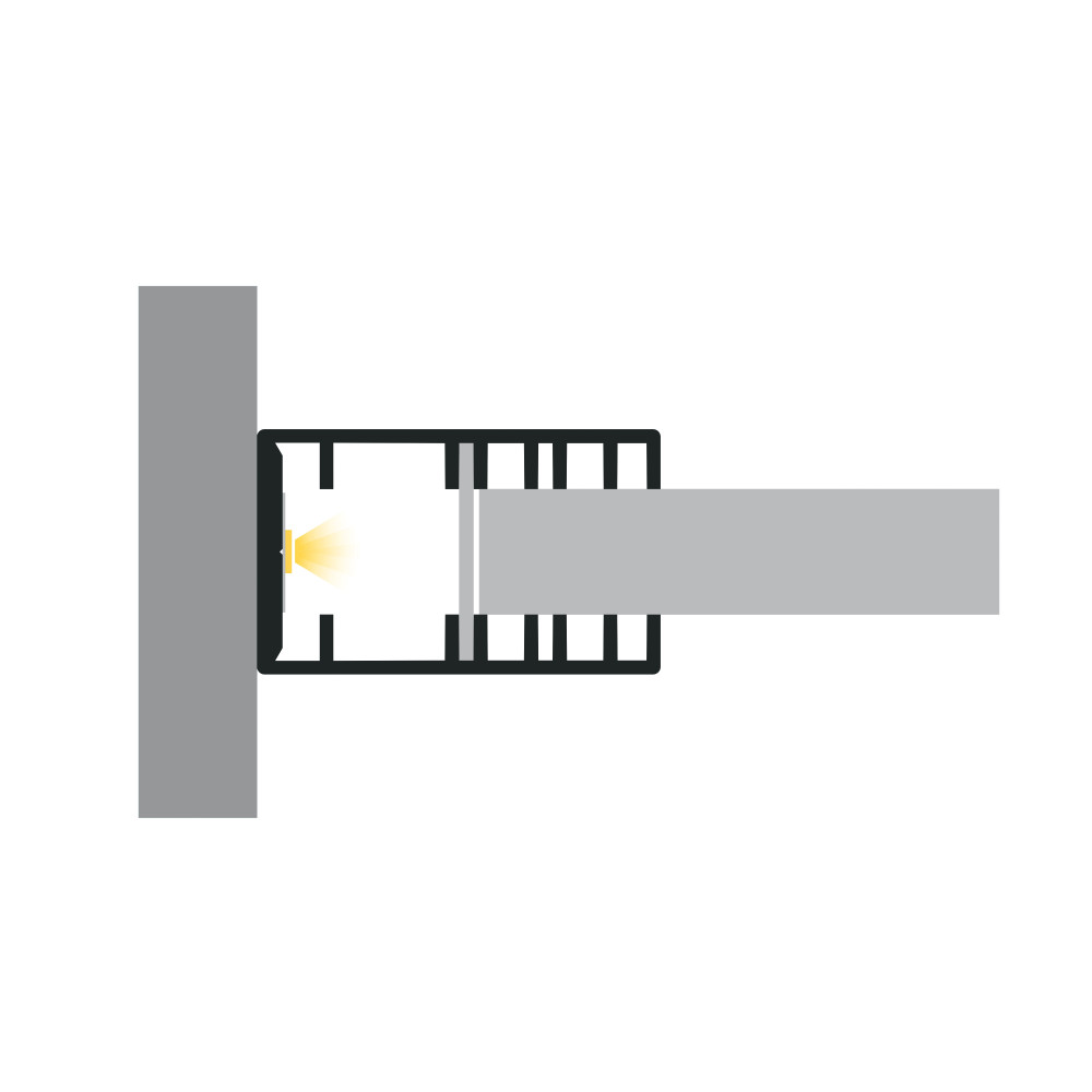 Profil LED P10-3 biały lakierowany