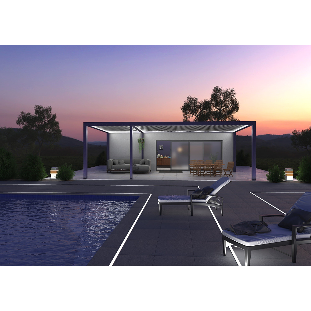 Profil LED P24-2 czarny lakierowany