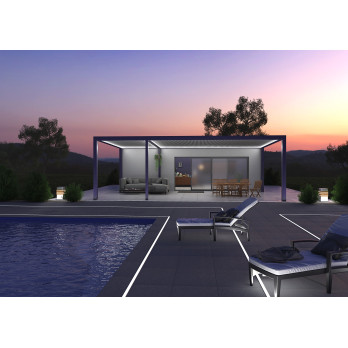 Profil LED P24-2 czarny lakierowany