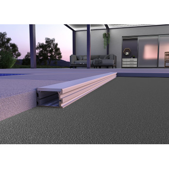 Profil LED P24-2 czarny lakierowany