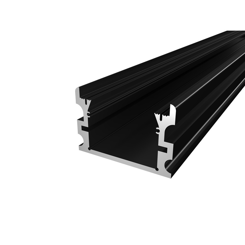 Profil LED P24-2 czarny lakierowany