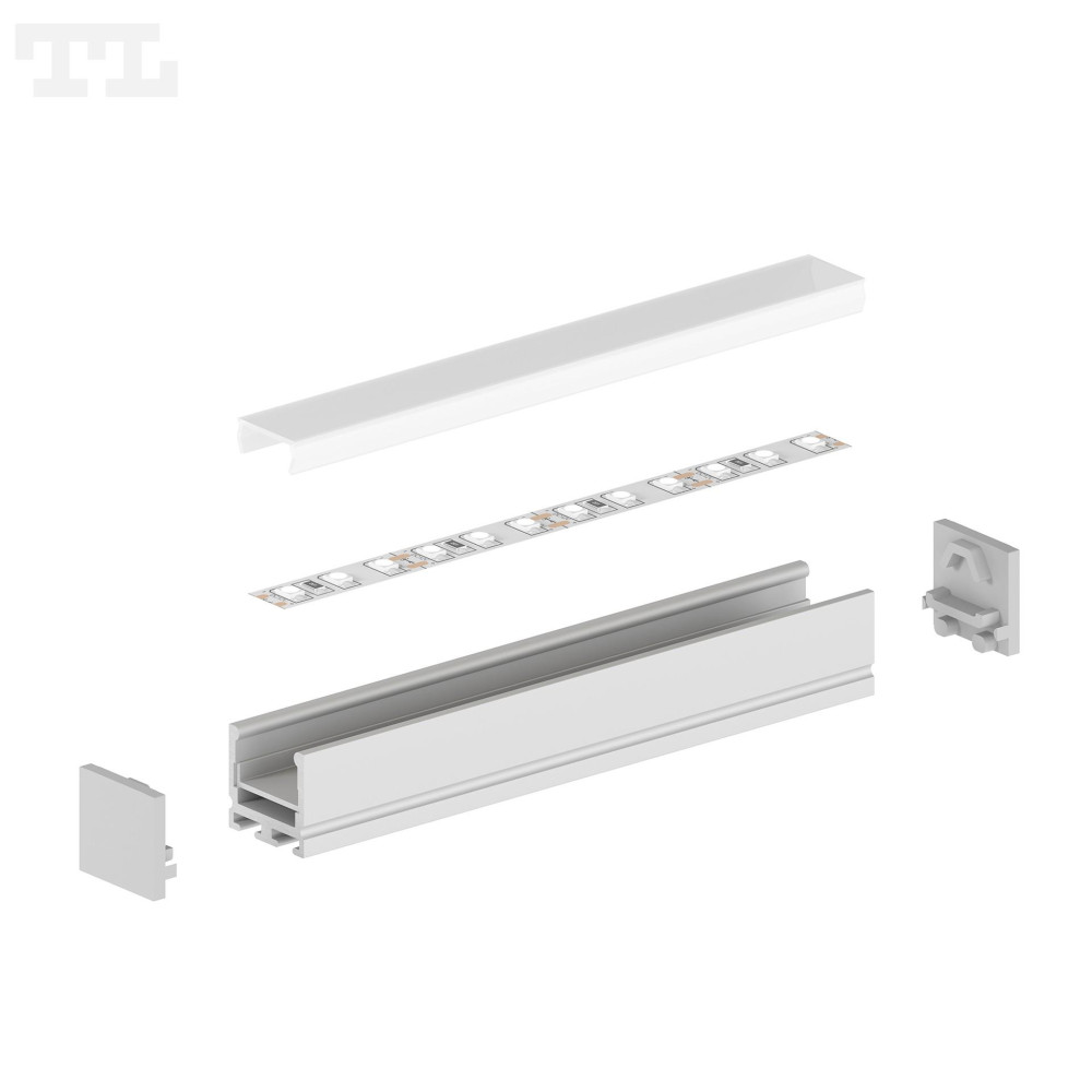 Profil LED P5-4 srebrny anodowany