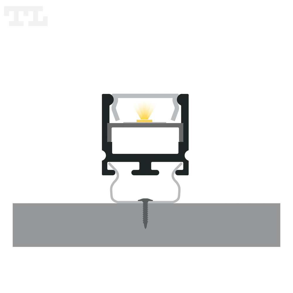 Profil LED P5-4 srebrny anodowany