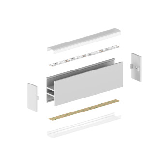 Profil LED P5-10 biały lakierowany