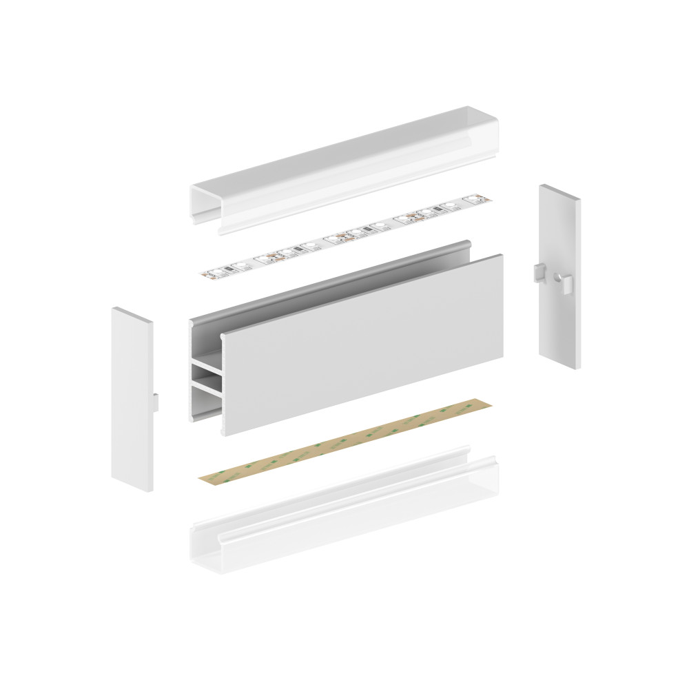 Profil LED P5-10 biały lakierowany