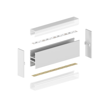 Profil LED P5-10 biały lakierowany