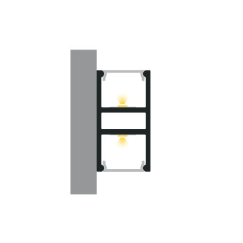 Profil LED P5-10 biały lakierowany