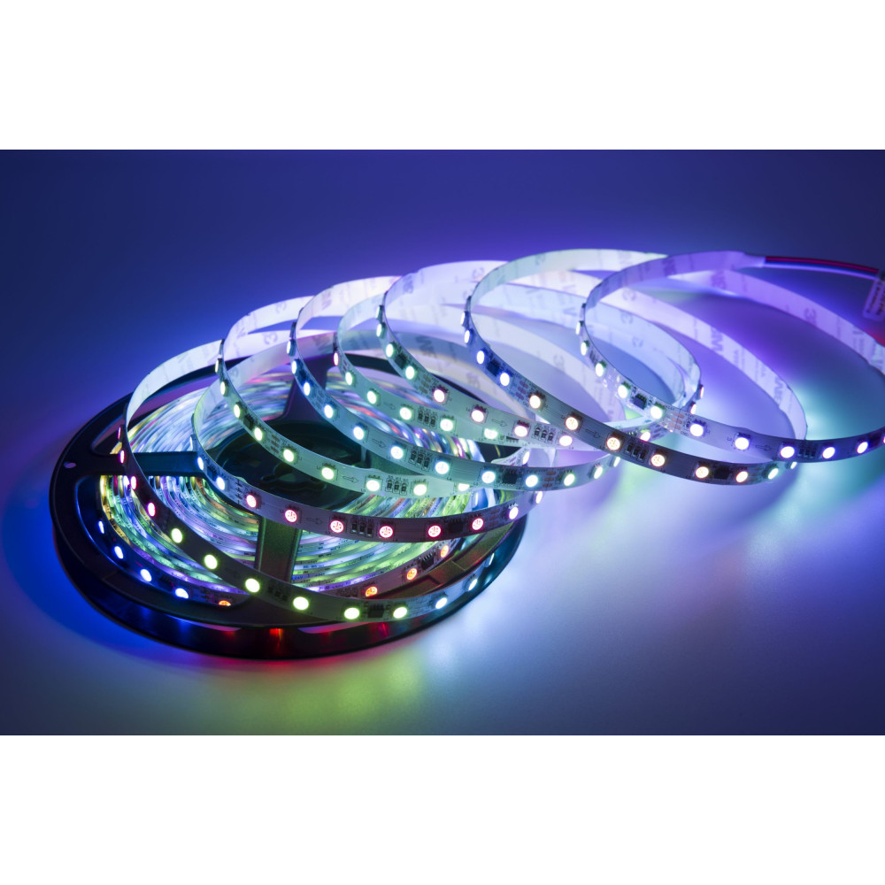 Taśma LED cyfrowa RGB 14,4W 24V WS2811 84 LED/m - 10 metrów