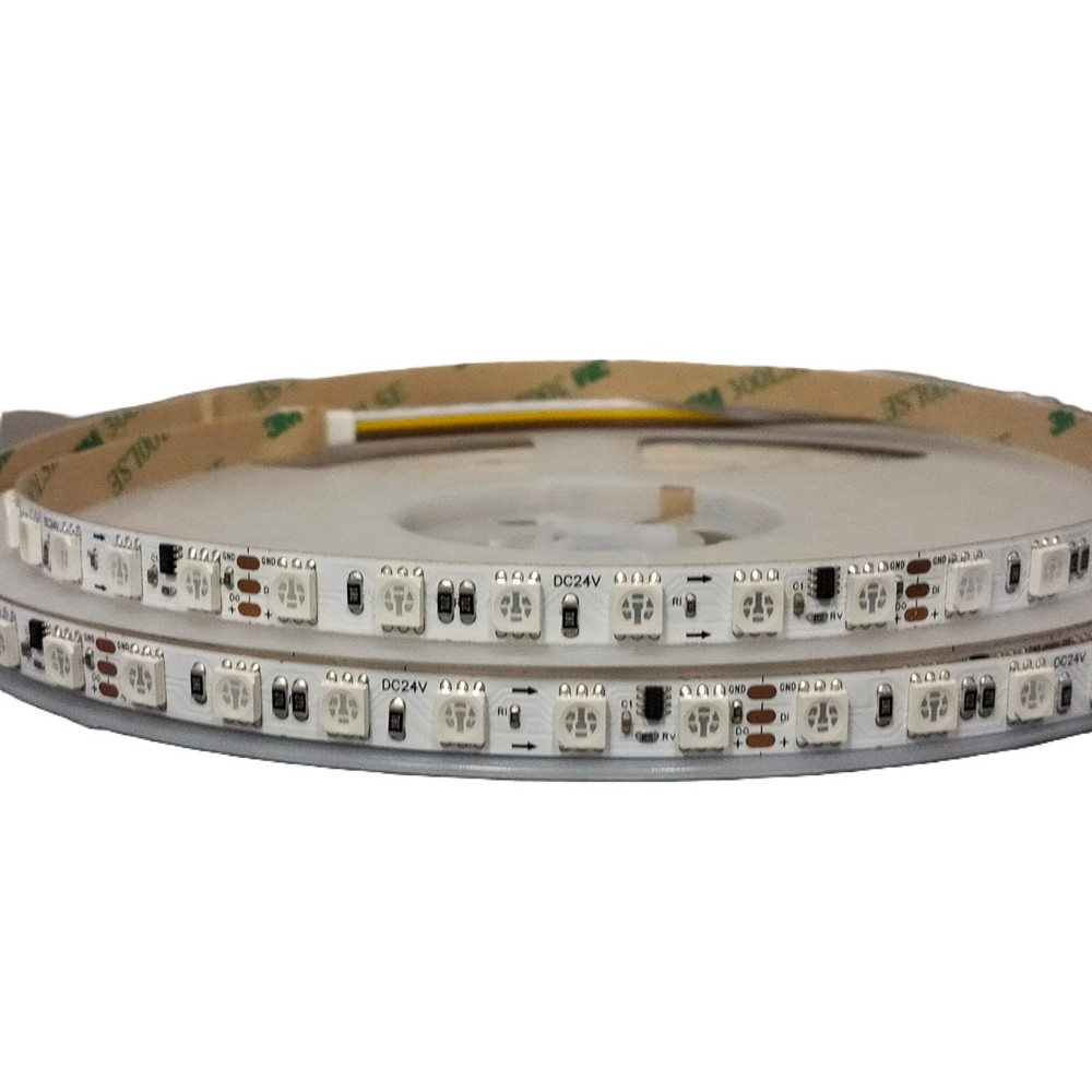 Taśma LED cyfrowa RGB 14,4W 24V WS2811 84 LED/m - 10 metrów