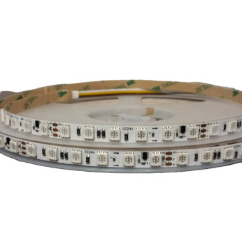 Taśma LED cyfrowa RGB 14,4W 24V WS2811 84 LED/m - 10 metrów
