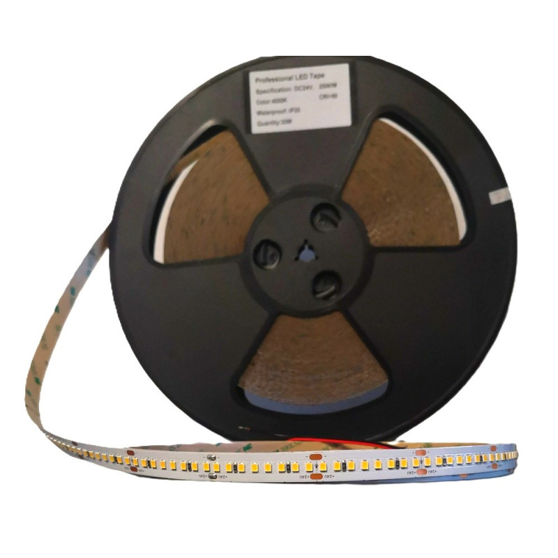 Taśma LED SMD2835 neutralna 4000K 25W 24V 176 LED/m CRI90 - 1 metr