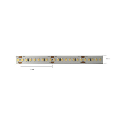 Taśma LED SMD2835 neutralna 4000K 25W 24V 176 LED/m CRI90 - 1 metr