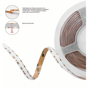 Taśma LED COB Cyfrowa RGB 14W 5V WS2811 180 LED/m - 1 metr