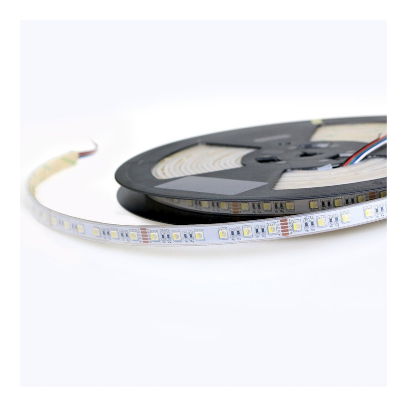 LED SMD5050 RGBW+ biały neutralny 19,2W 24V 60 LED/m IP68 wodoodporna-1metr