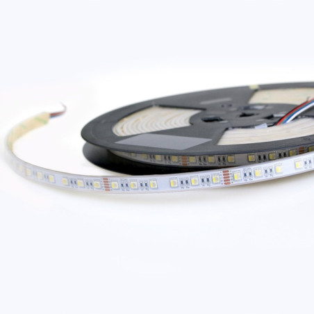 LED SMD5050 RGBW+ biały neutralny 19,2W 24V 60 LED/m IP68 wodoodporna-1metr