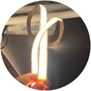 Taśma LED COB neutralna 4000K 25W 24V 960 LED/m CRI90 - 1 metr