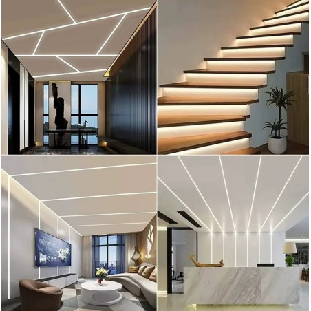 Taśma LED COB neutralna 4000K 25W 24V 960 LED/m CRI90 - 1 metr