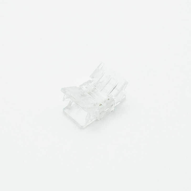 Złączka prosta dwustronna do taśm LED jednokolorowych COB 5mm 2PIN CLICK