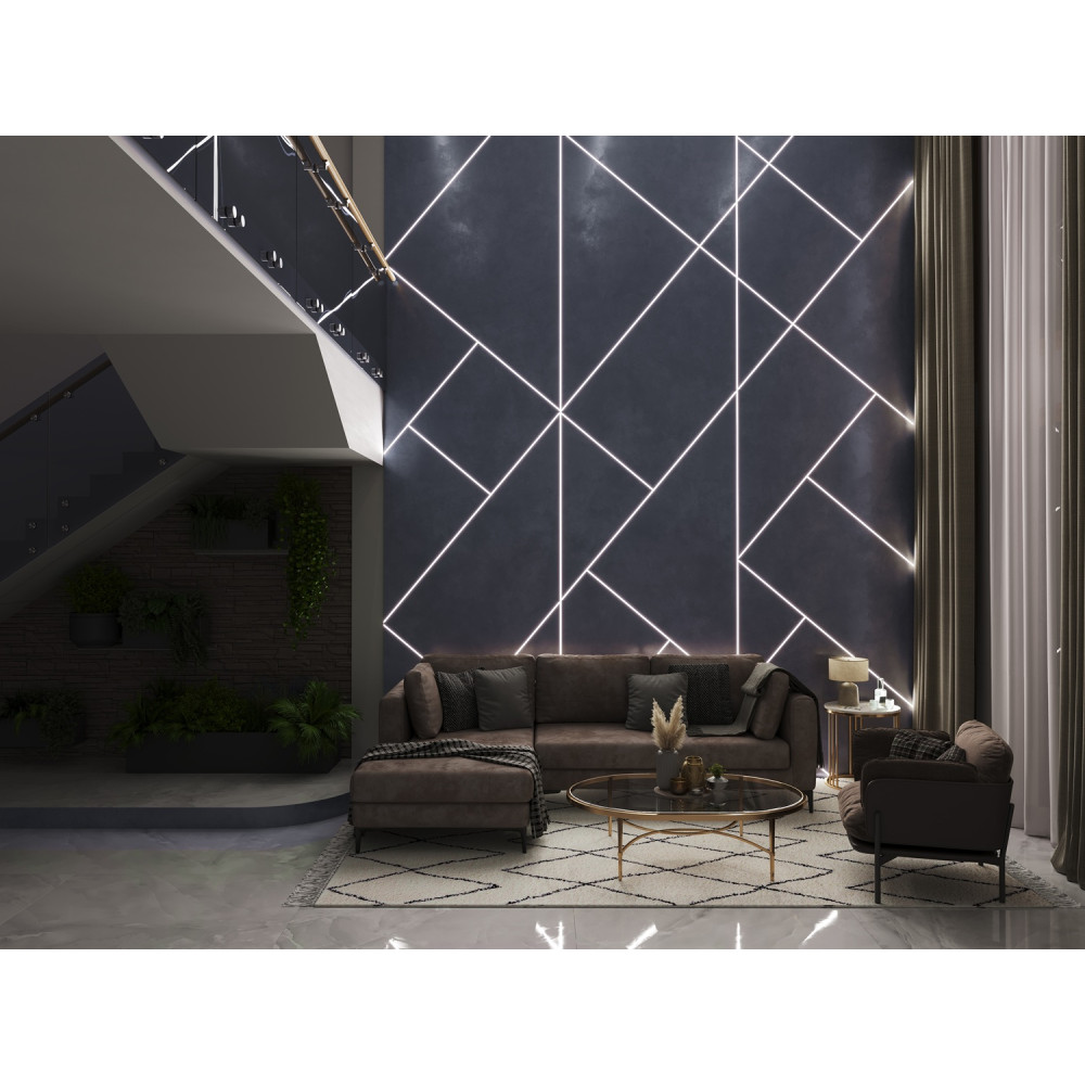 Profil LED P6-6 srebrny anodowany